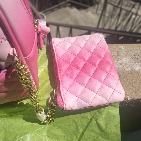 Luv Betsey by Betsey Johnson backpack in ombre pink. - Picture 9 of 16